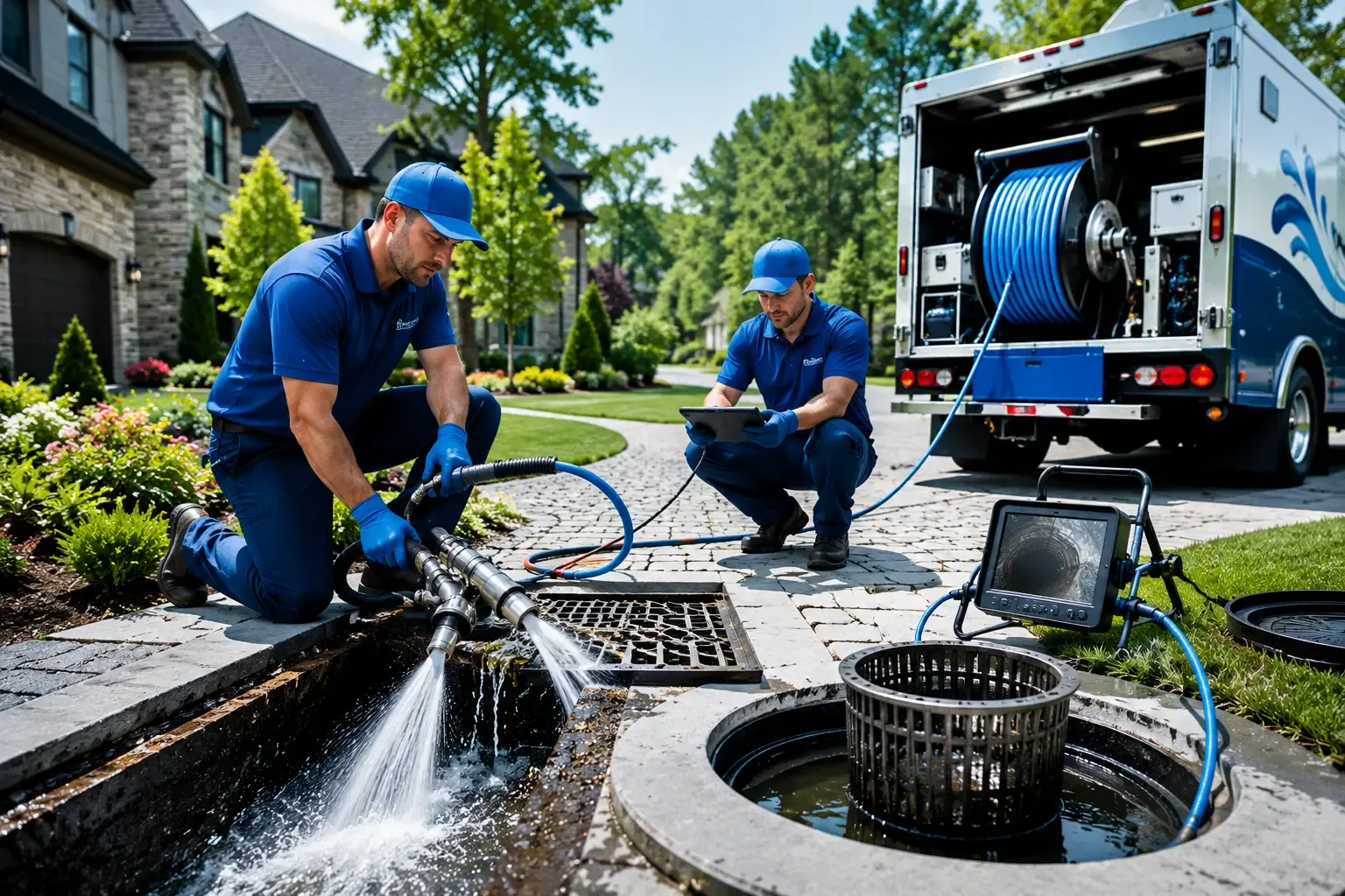 Local outdoor drain cleaning professionals in Spring Valley, OH